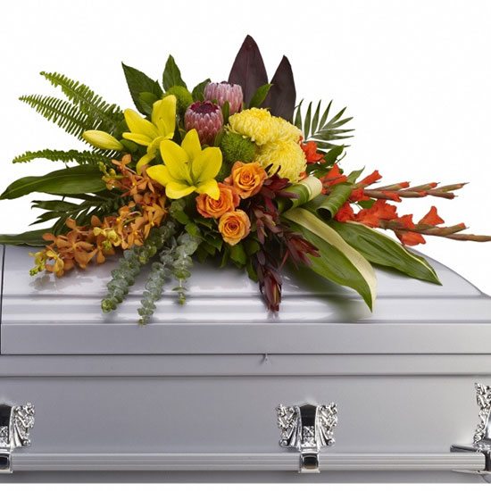 extra large floral arrangement for central florida funerals