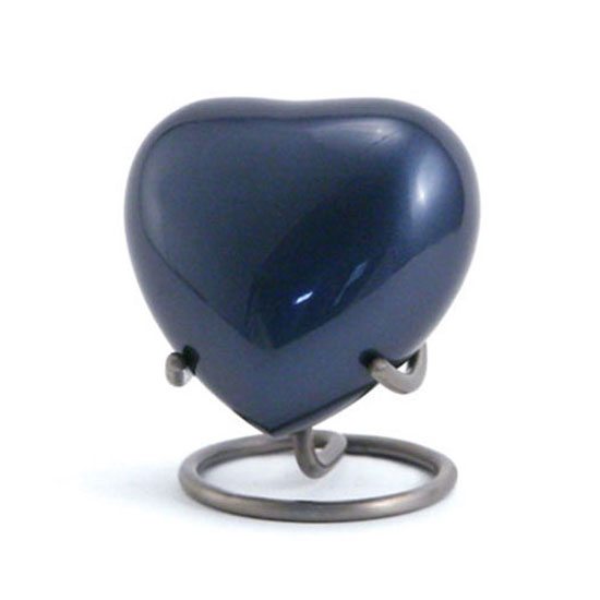 trinity blue keepsake heart for orlando cremation ashes