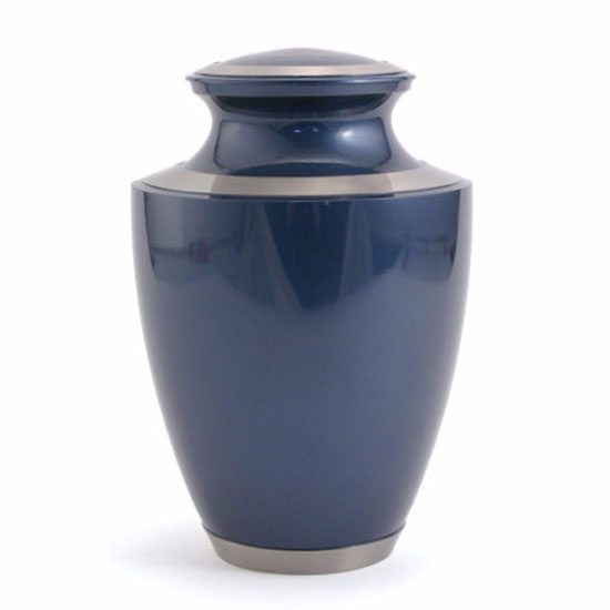 moonlight blue urn for orlando cremation ashes