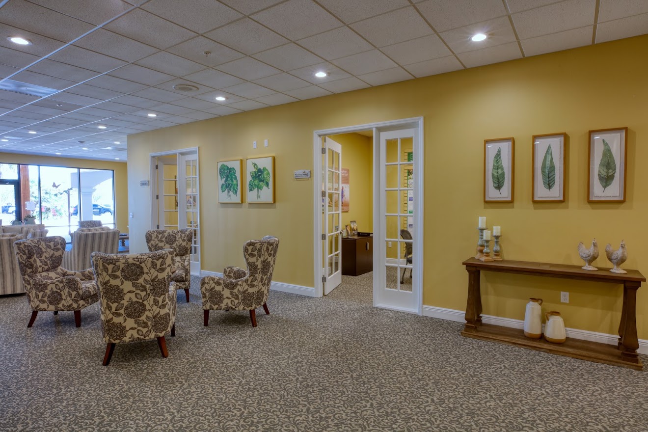 The Villages Funeral Home Lobby
