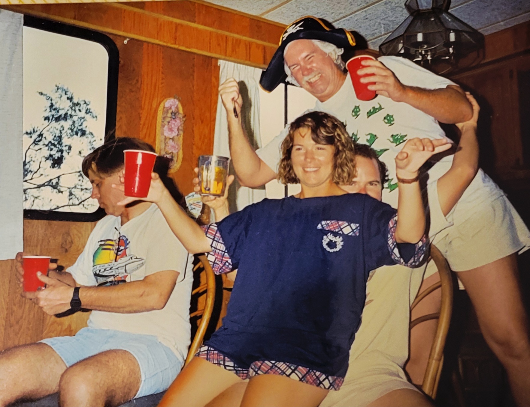 Houseboat trip 1993