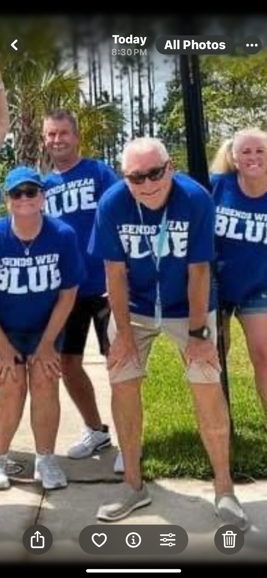 Team Blue in Margaritaville