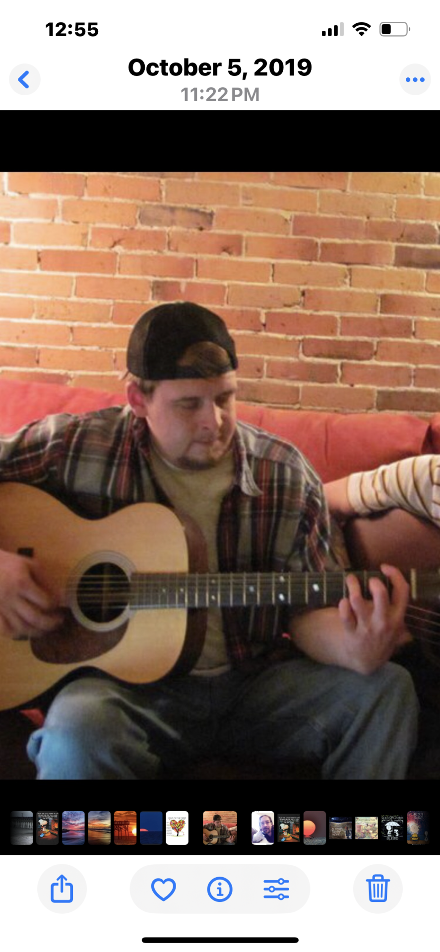 Andrew playing or learning chords from cousin Jeremy❤️❤️❤️❤️❤️❤️❤️❤️❤️❤️