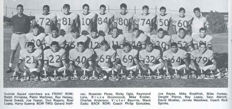 Carroll High / Corpus Christi, Tx. - JV Football 1968