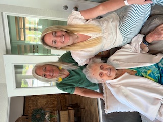 Rosemary - Nancy - Megan 3 generations - Easter 2025