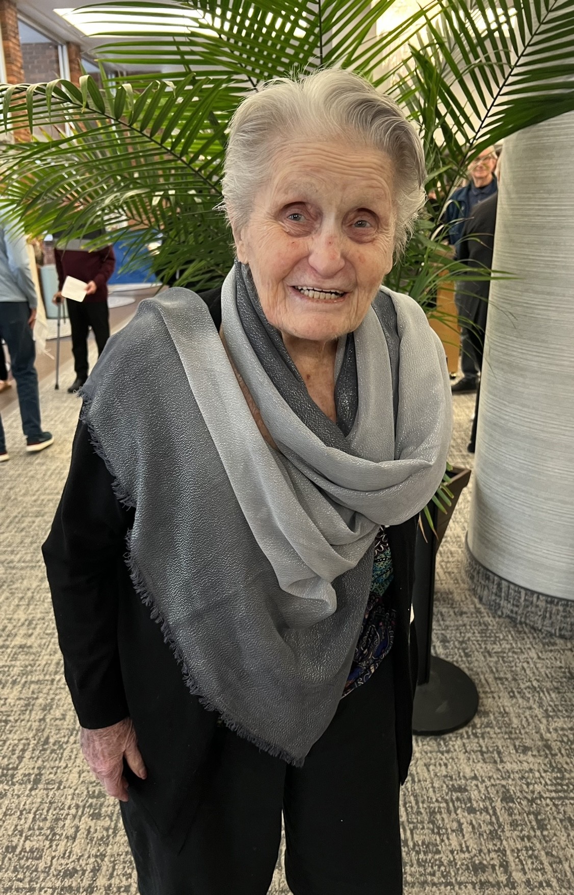 Rosemary enjoying the theatre - Peabody - Daytona Beach