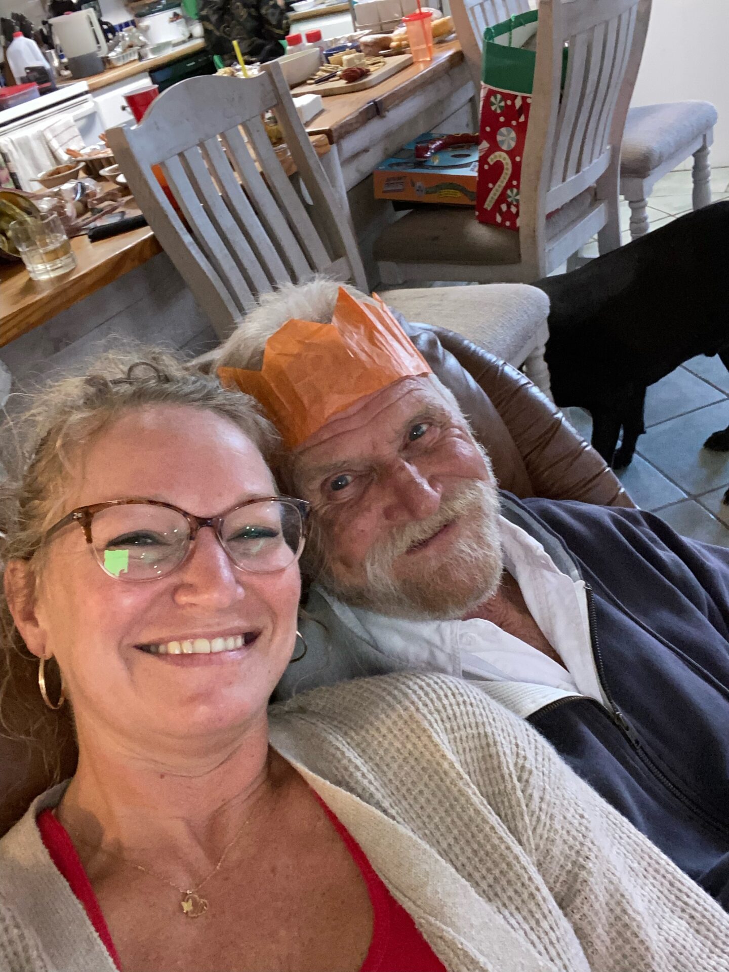 Dad and Megan(daughter)