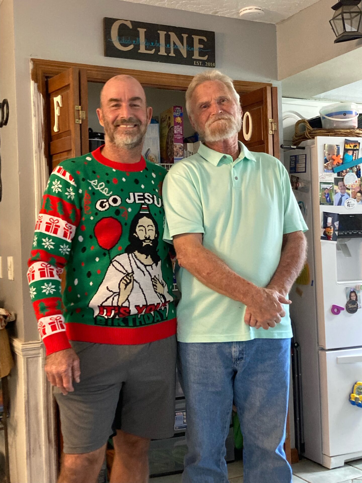 Dad and Michael(son in law)