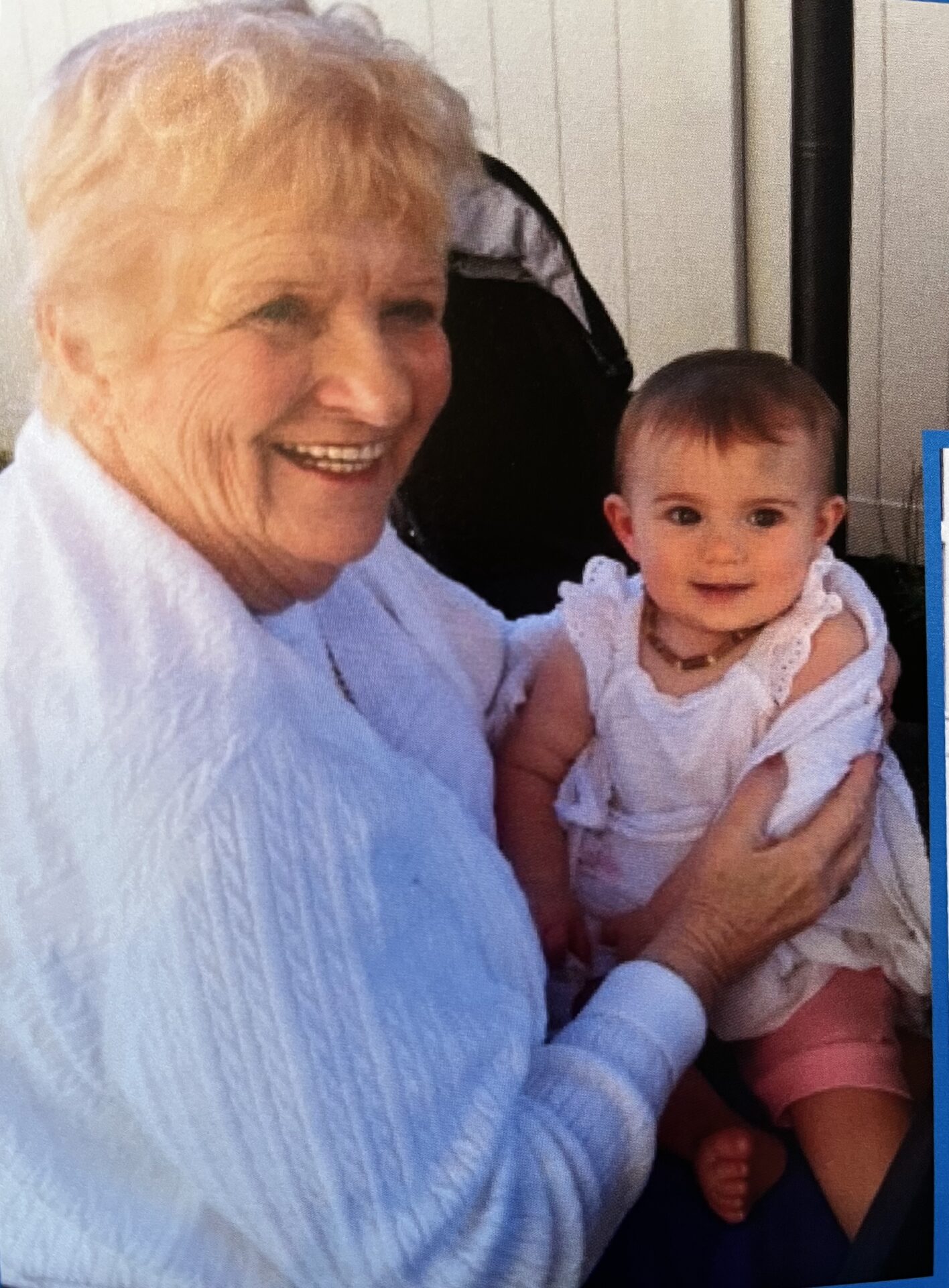 Mom with Avery, her great granddaughter 