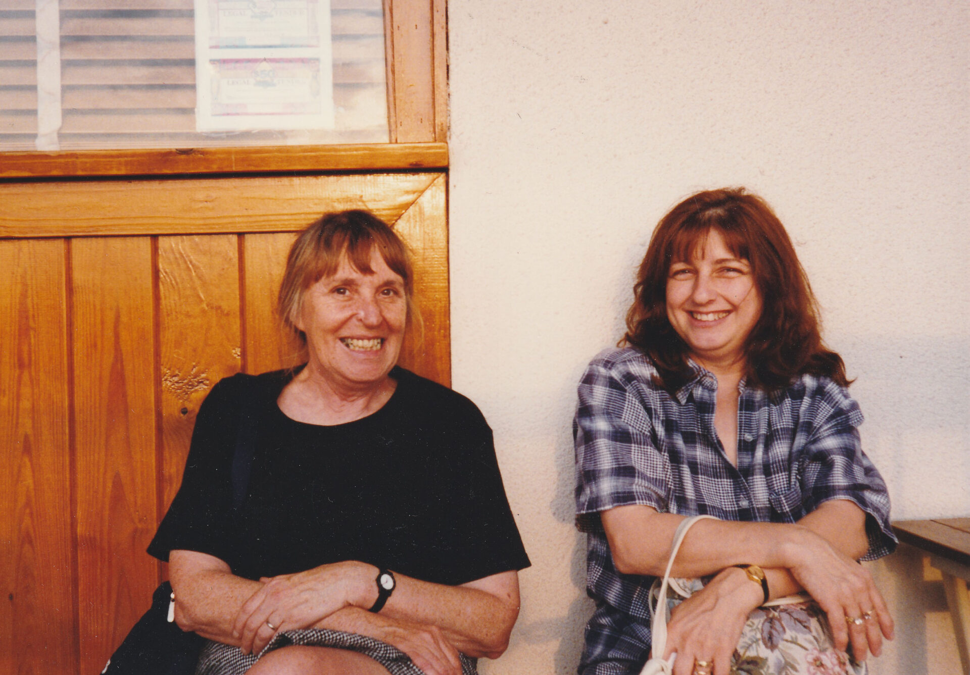 Pat with Mother in law Karen around 1996
