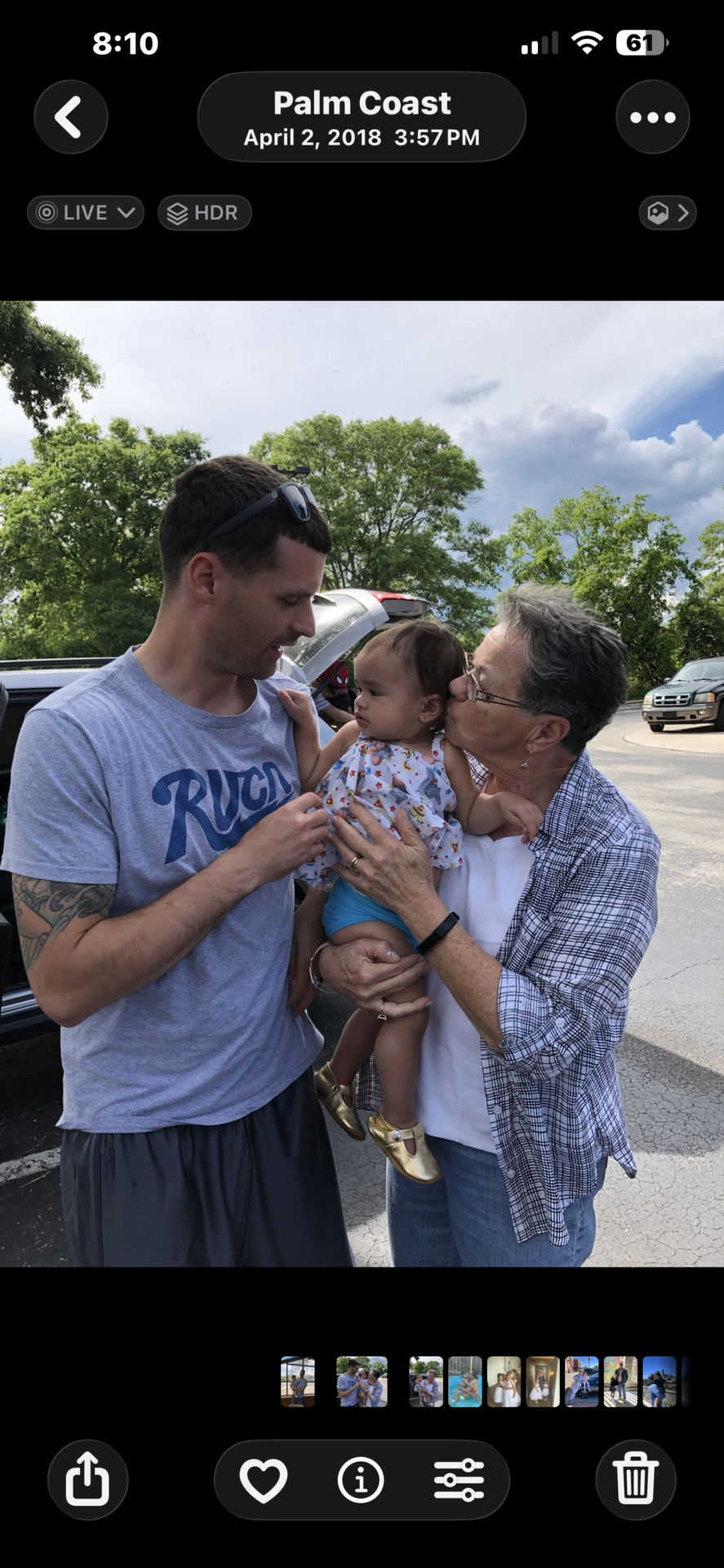 Mom and grandson&great granddaughter