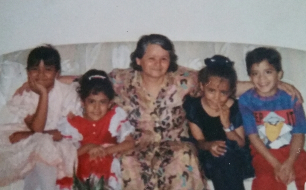 Yanie, Ilia, grandma Lucy, Marlene and Esau ❤❣