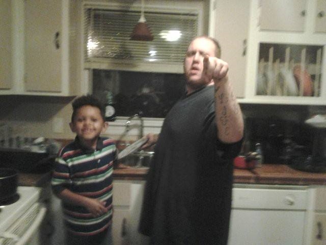Mychal and his nephew Adrian my son he was everything to him I love ❤ you and miss you  so much bro. Always in our hearts ♥
