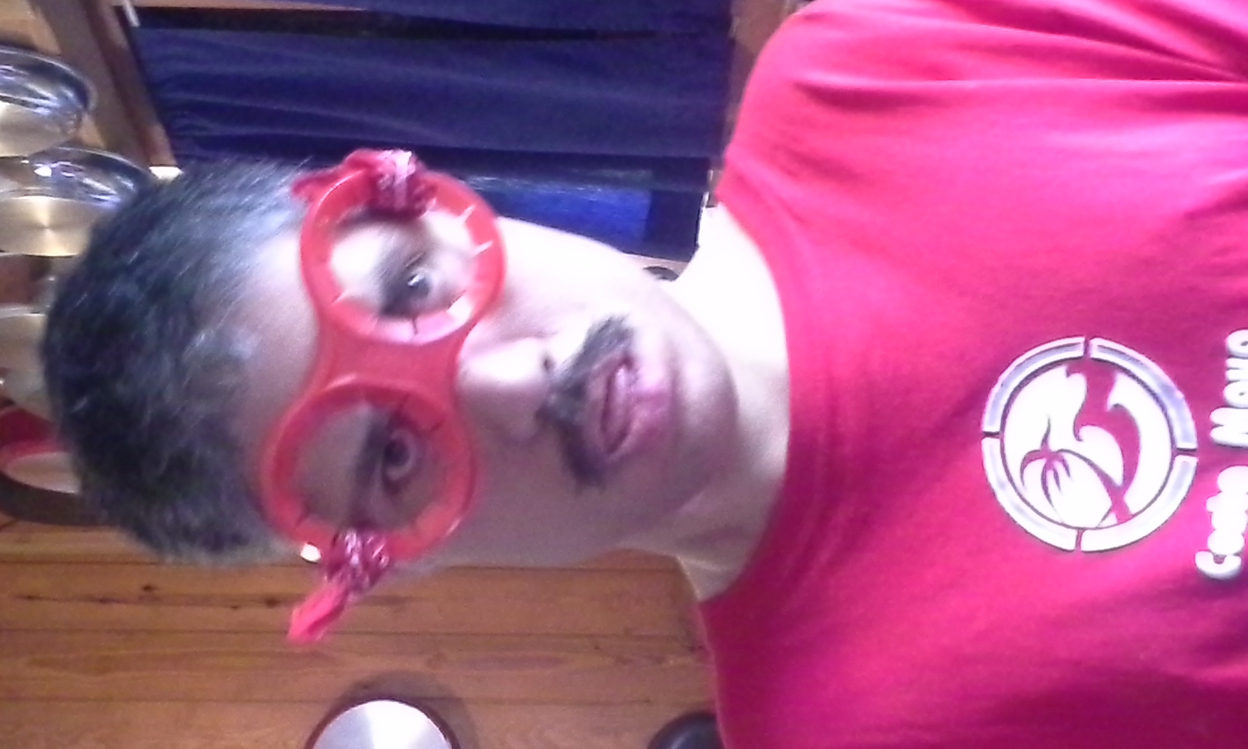 Pat being silly
