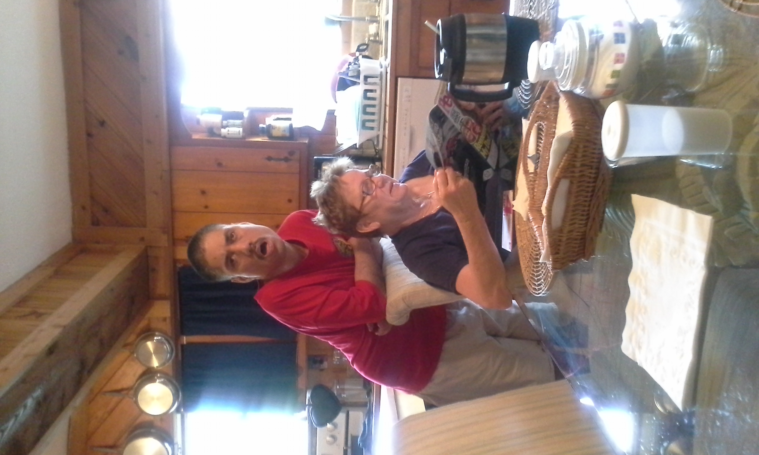Pat and Mom