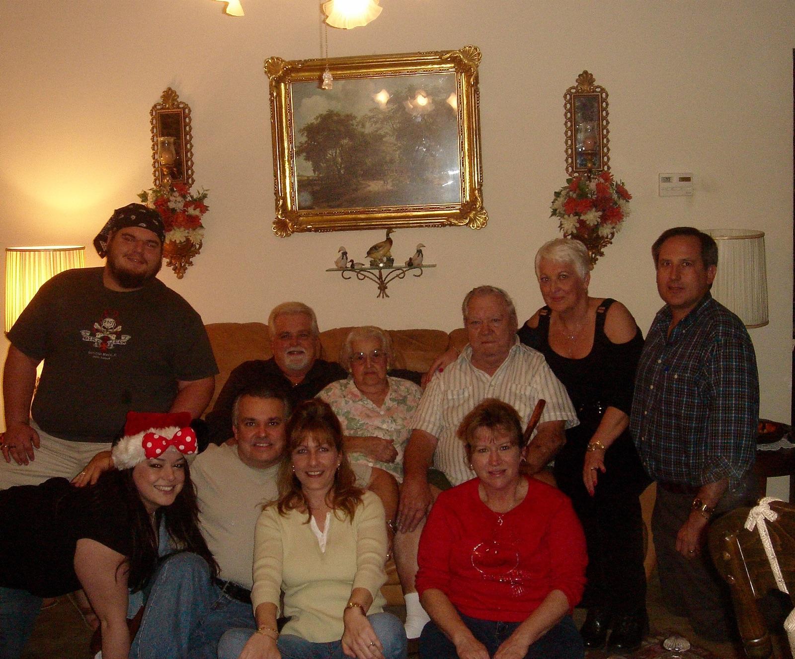 One of the only full family pics I have. Grandma will be missed forever. We will always remember her love and kindness.