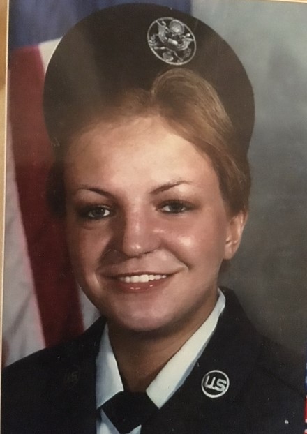 Sheila's Graduation picture from Basic Training March 6, 1980<br />
The United States Air Force.