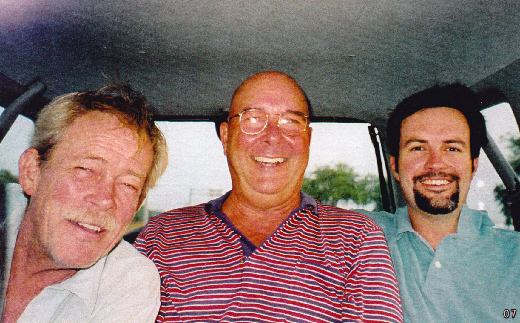 Dad, Bernie, and Chris