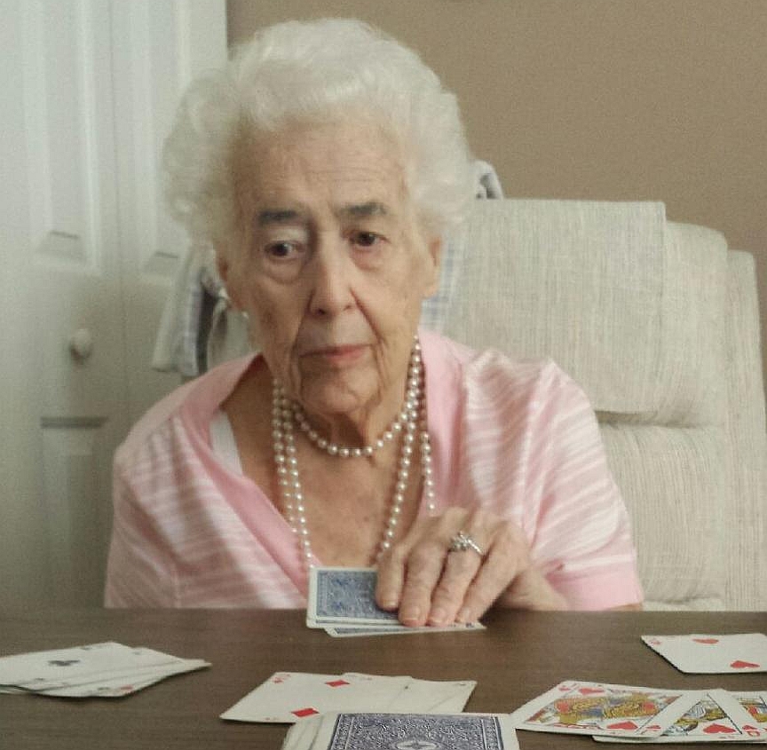 I had good evenings playing Idiots Delight, Tricks, International Rummy and Farkle (dice game) with Lois. She was a sharp player. I will miss her.
