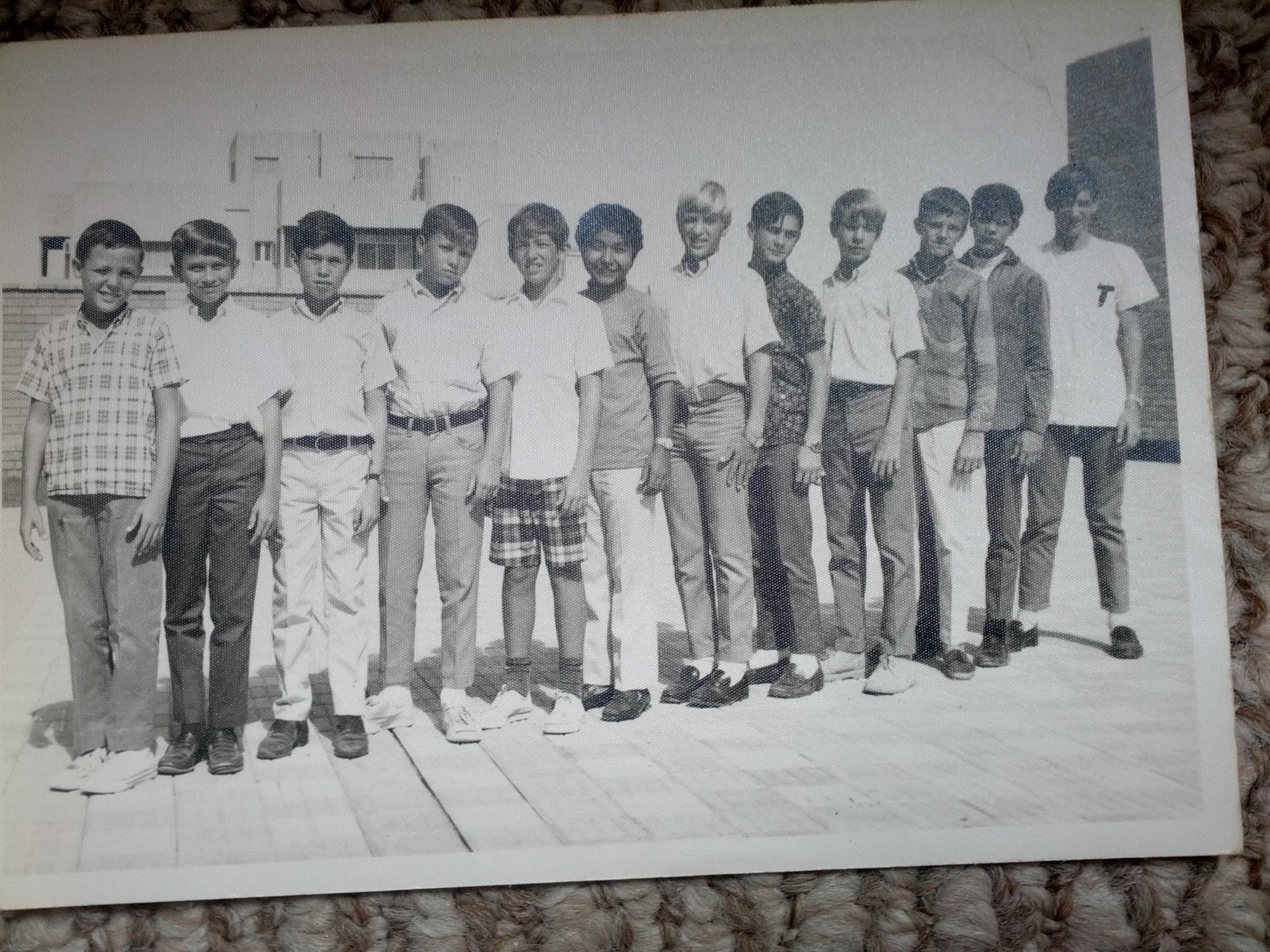 8th grade softball team with Greg in Jeddah Saudi Arabia, was a great teammate.