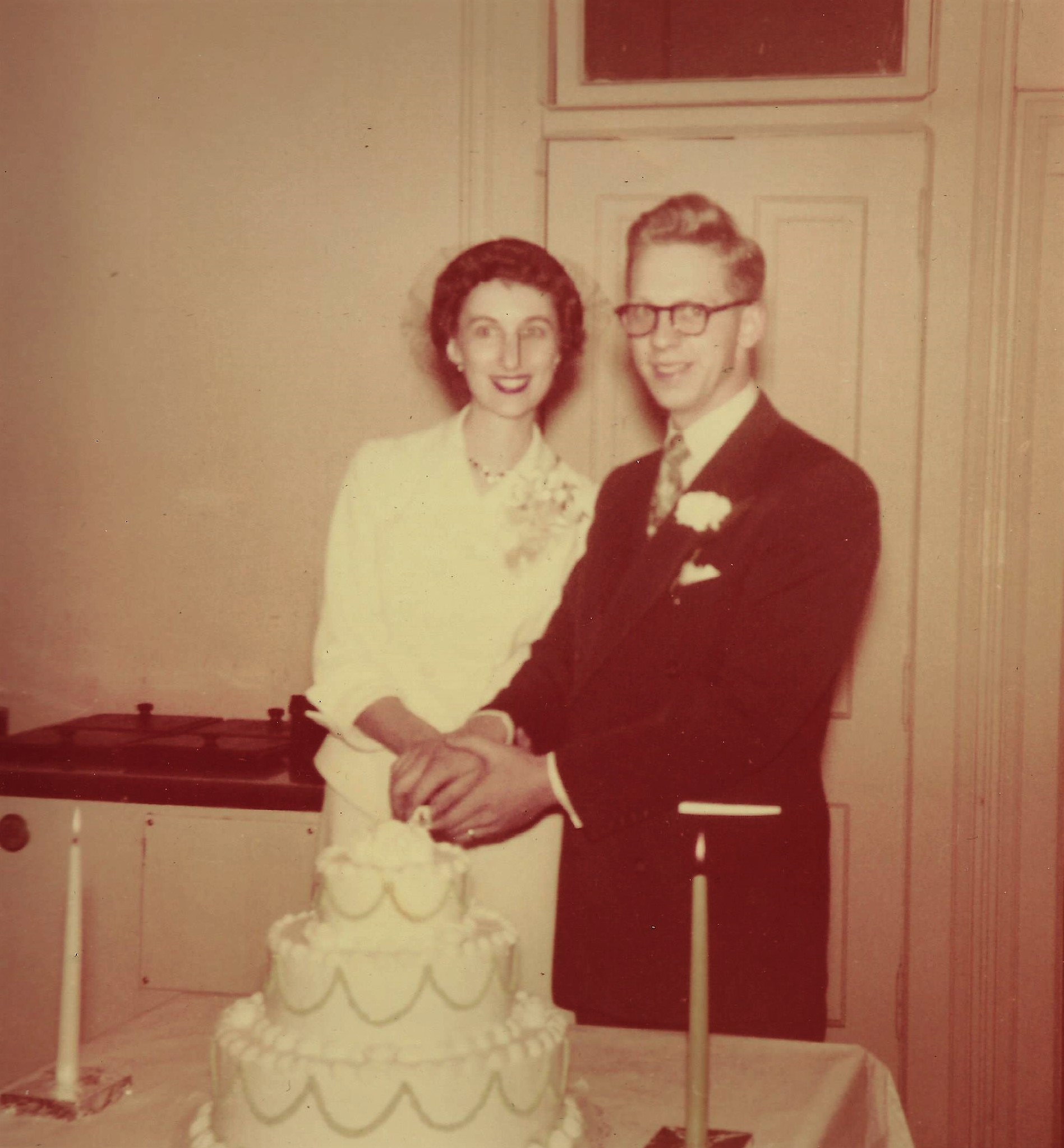 Doris & Harold's wedding picture