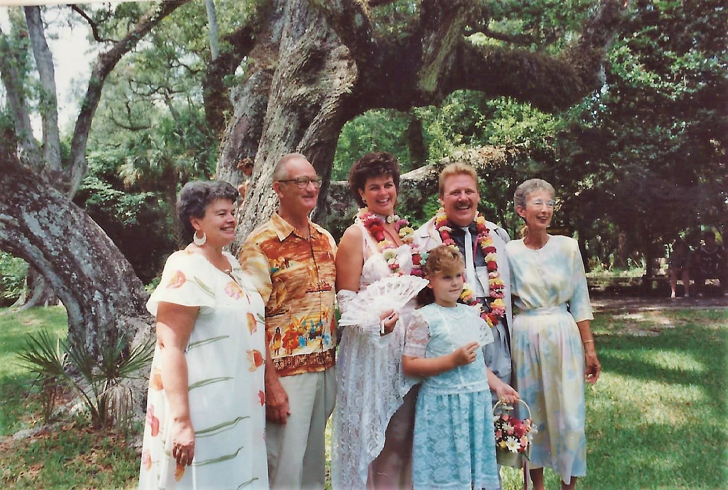 Kevin & Linda' Wedding with Moms, Dad & Ashley