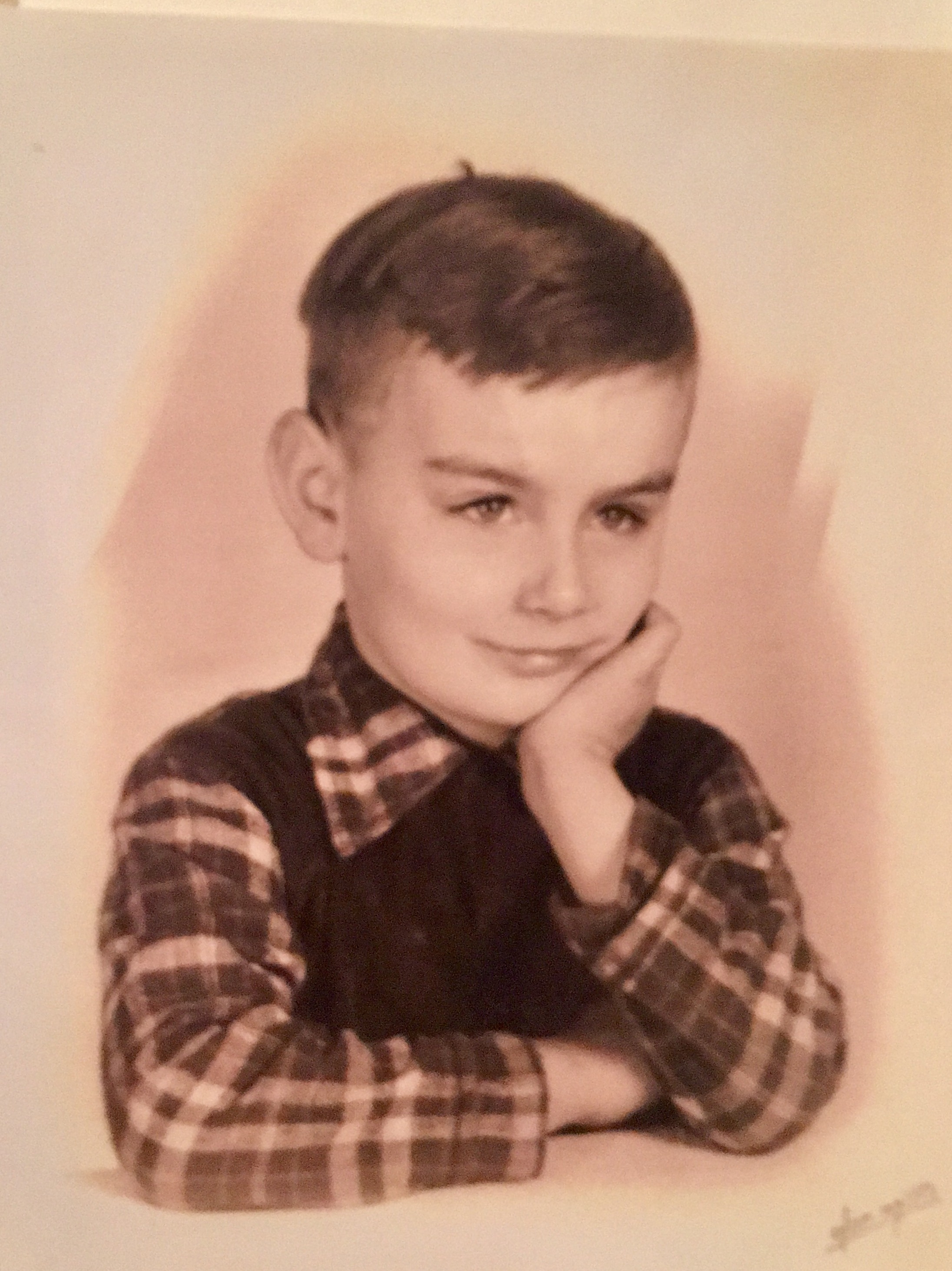 Love this picture of dad as a kid.