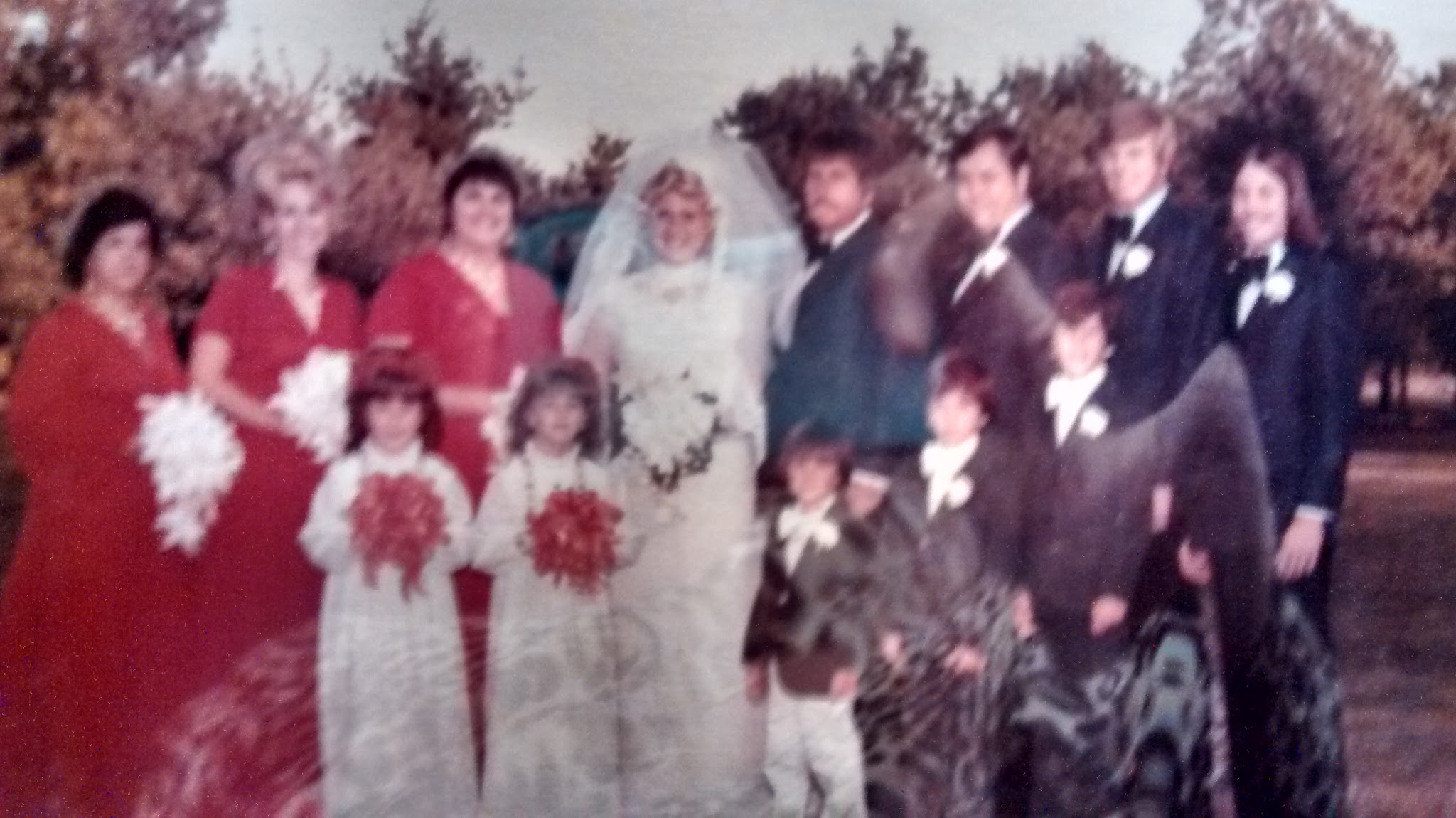 Larry as Best Man at our wedding 1974