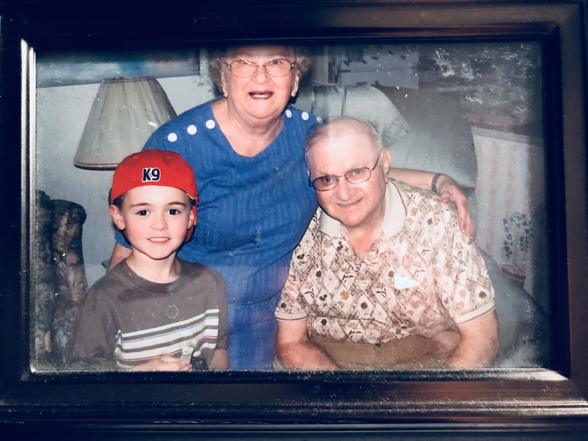 Braden, grandma and grandpa. He loves you so much. Watch over him