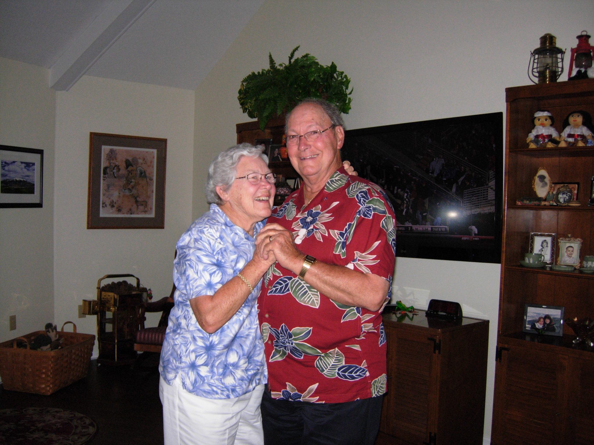 Gramps and Grandma enjoying life together!