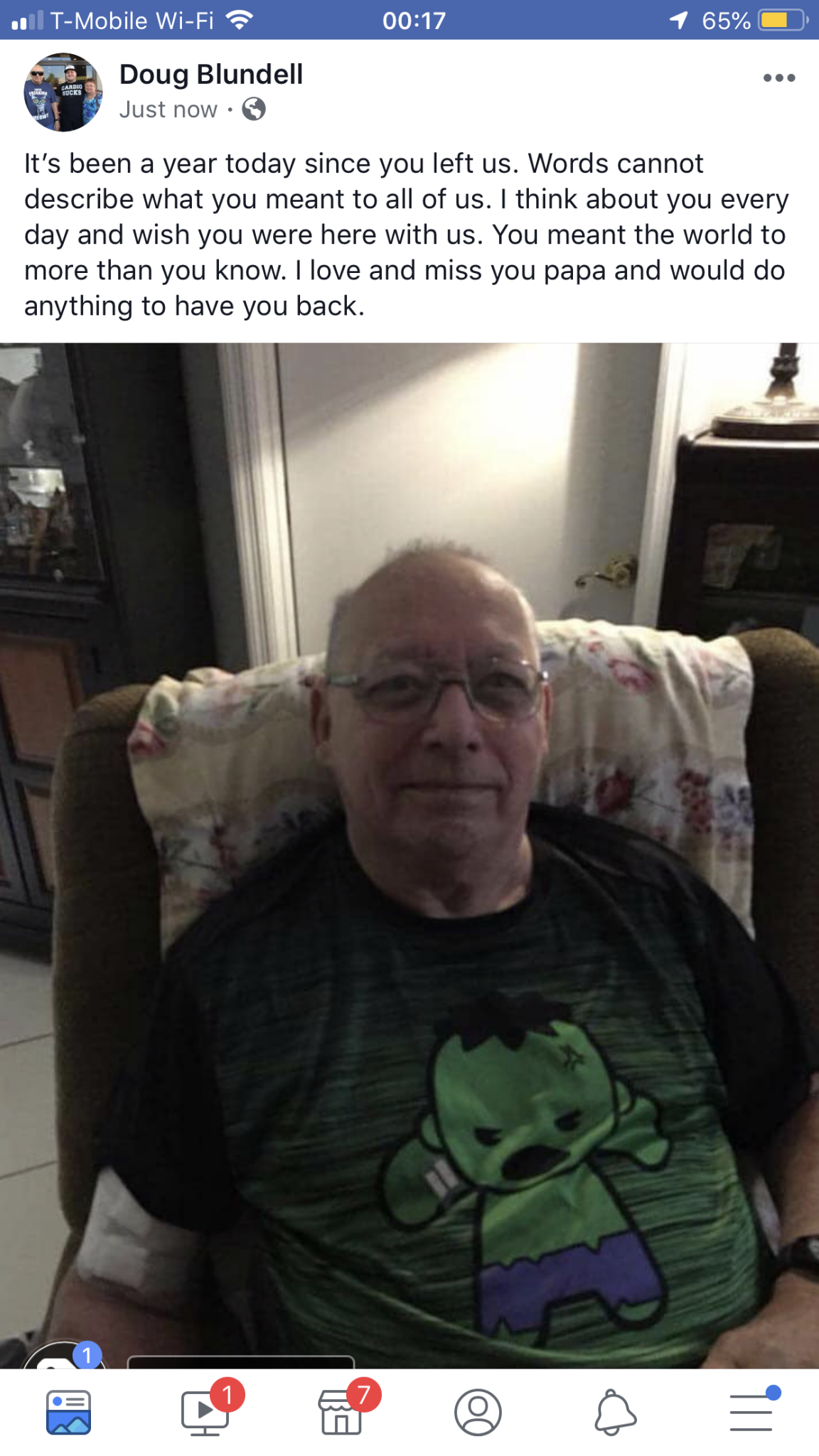 Miss my papa