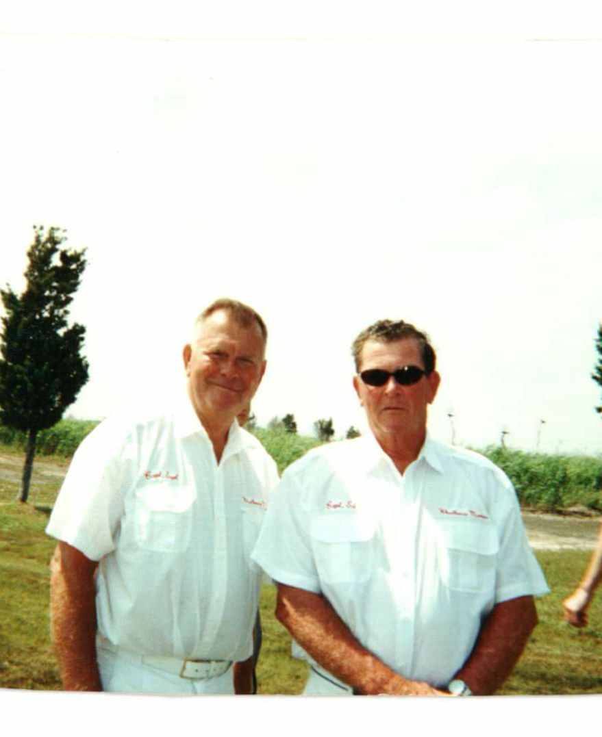My daddy and his best friend and brother. Love and miss you both