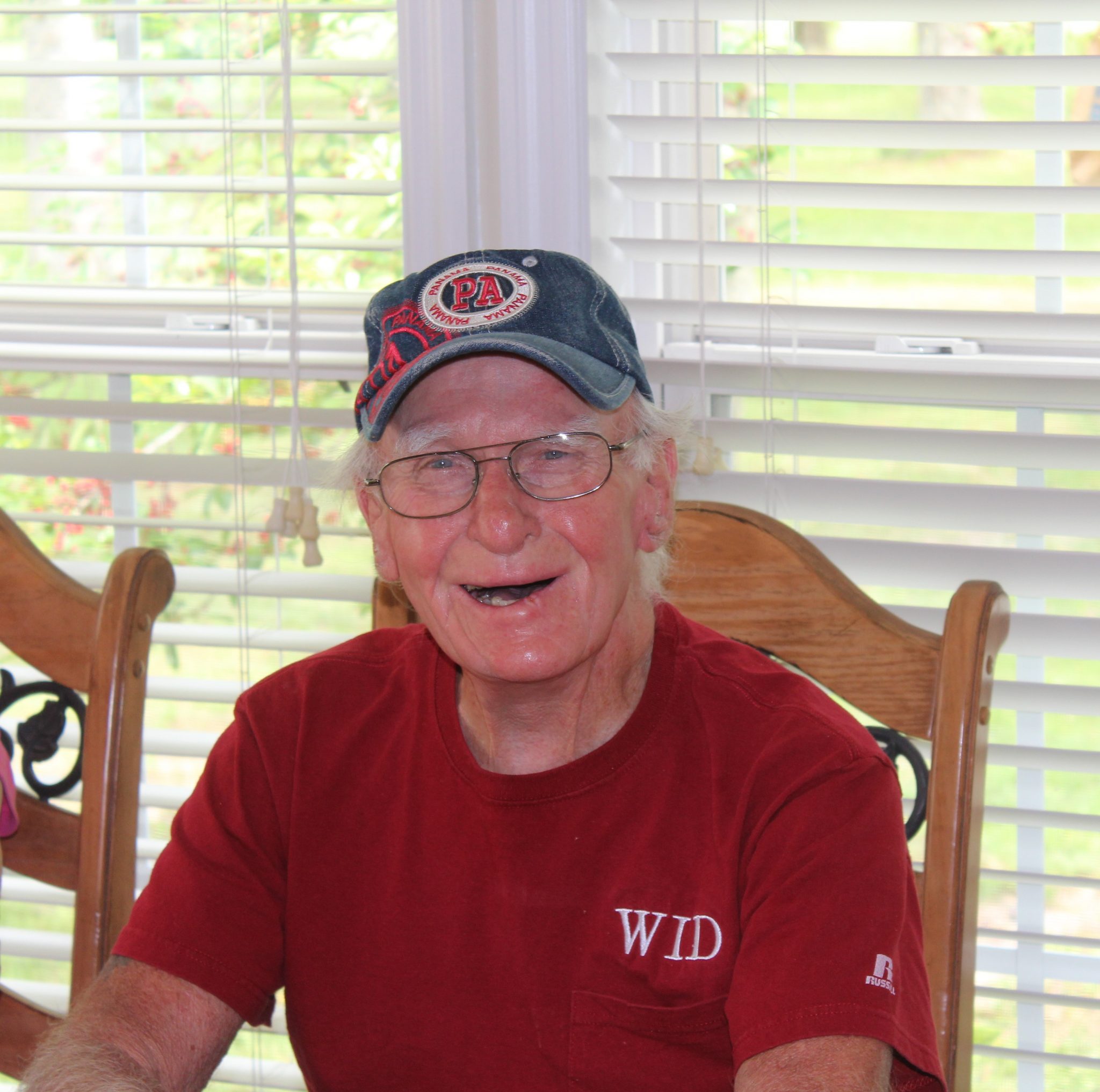 Lamar was very Happy and met no strangers.  We will miss him at the reunions in April and September.