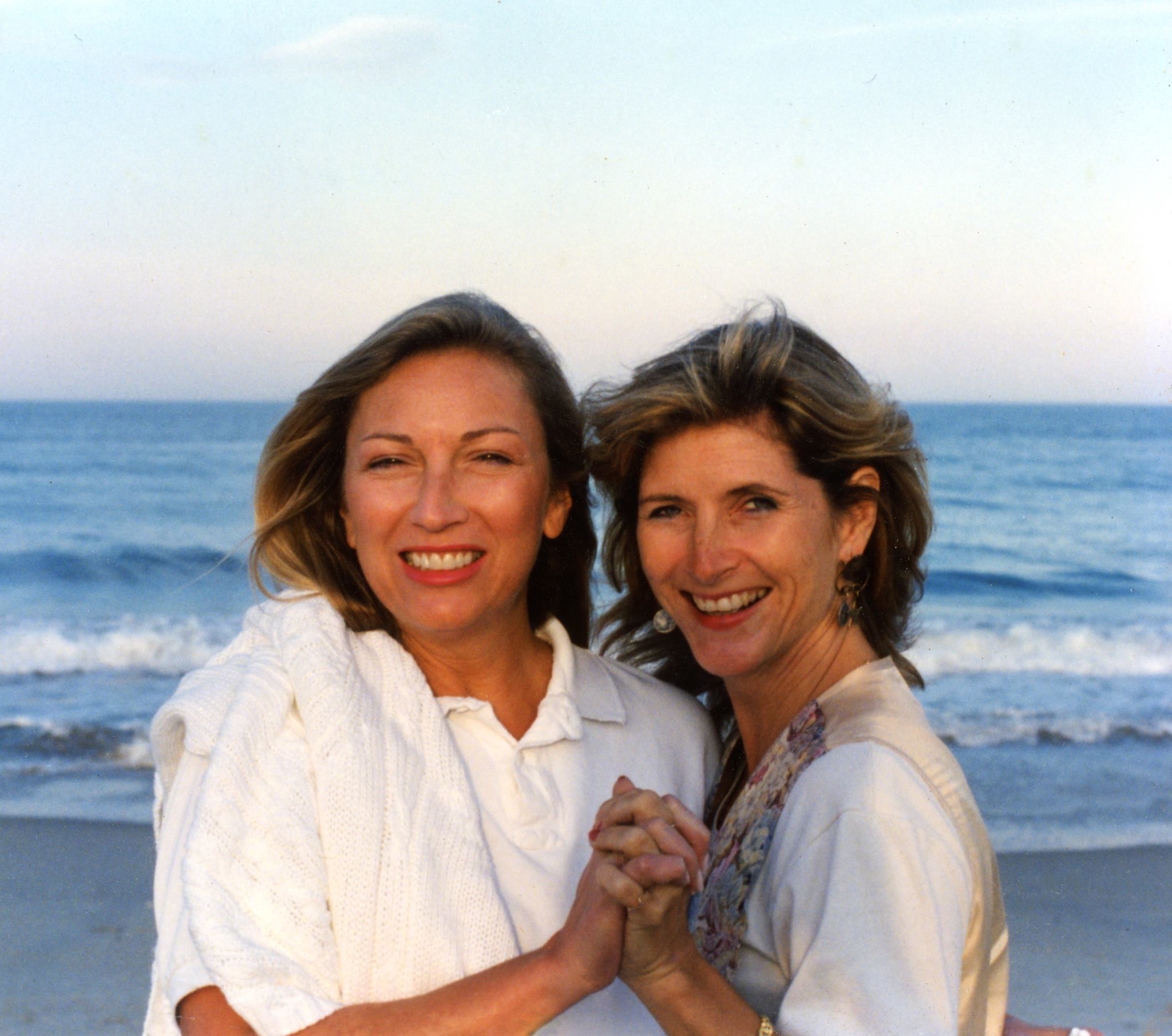 CK & I in Manteo visiting Melody in the 90’s