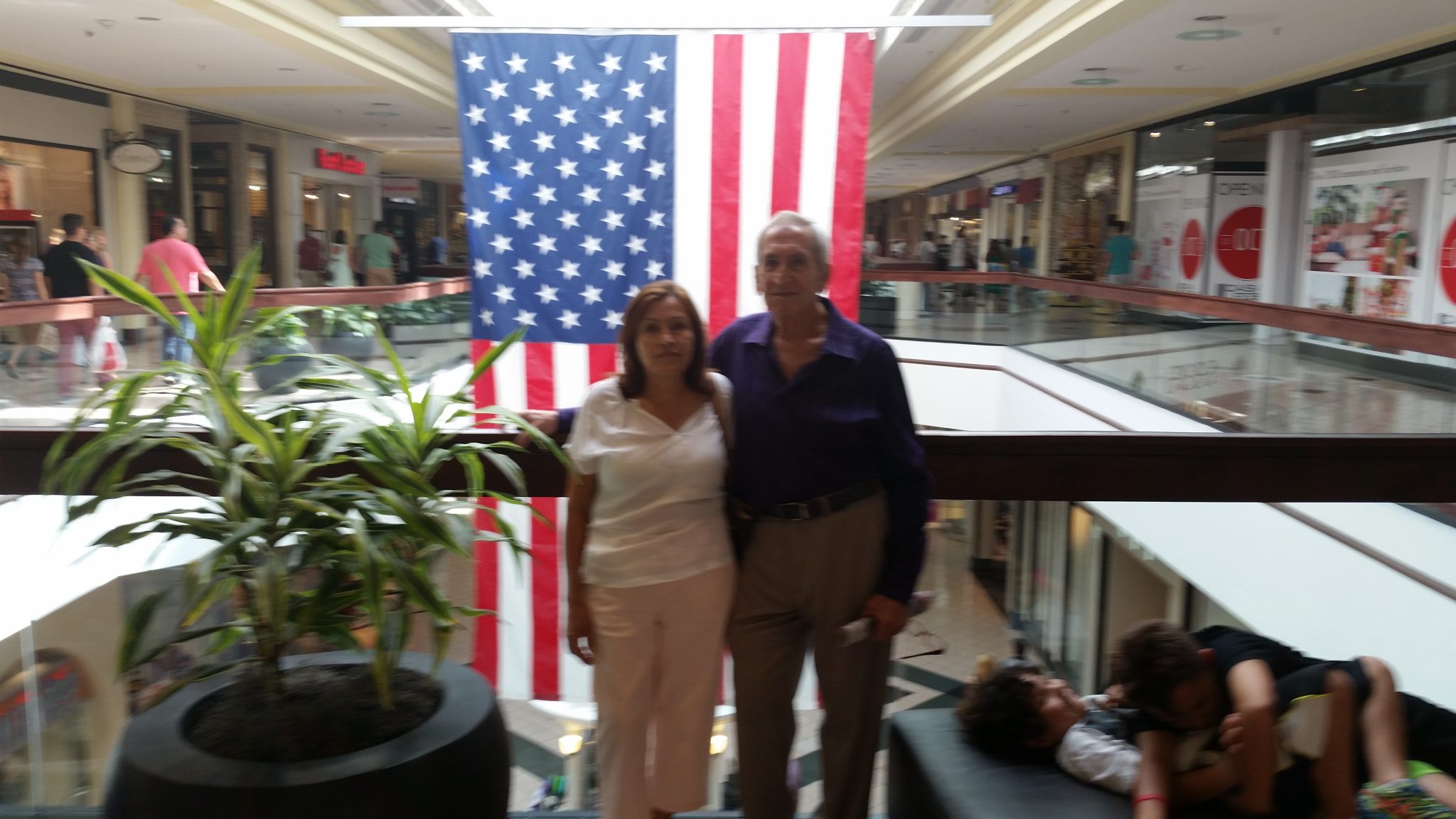 En el centro comercial Milenia Mall, Orlando Florida.  September 2016.