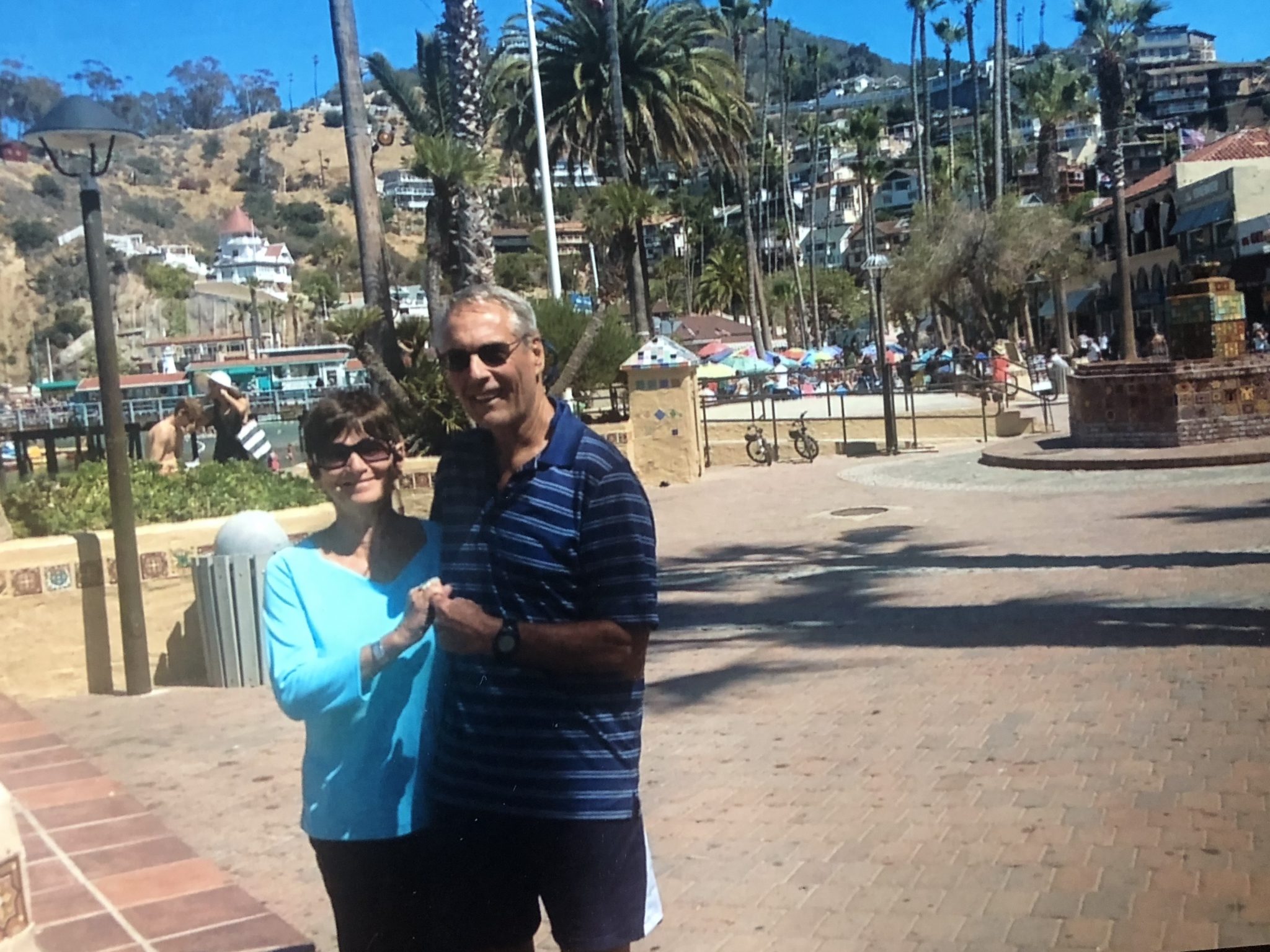 Lynn and Cliff <br />
Catalina Island 2014