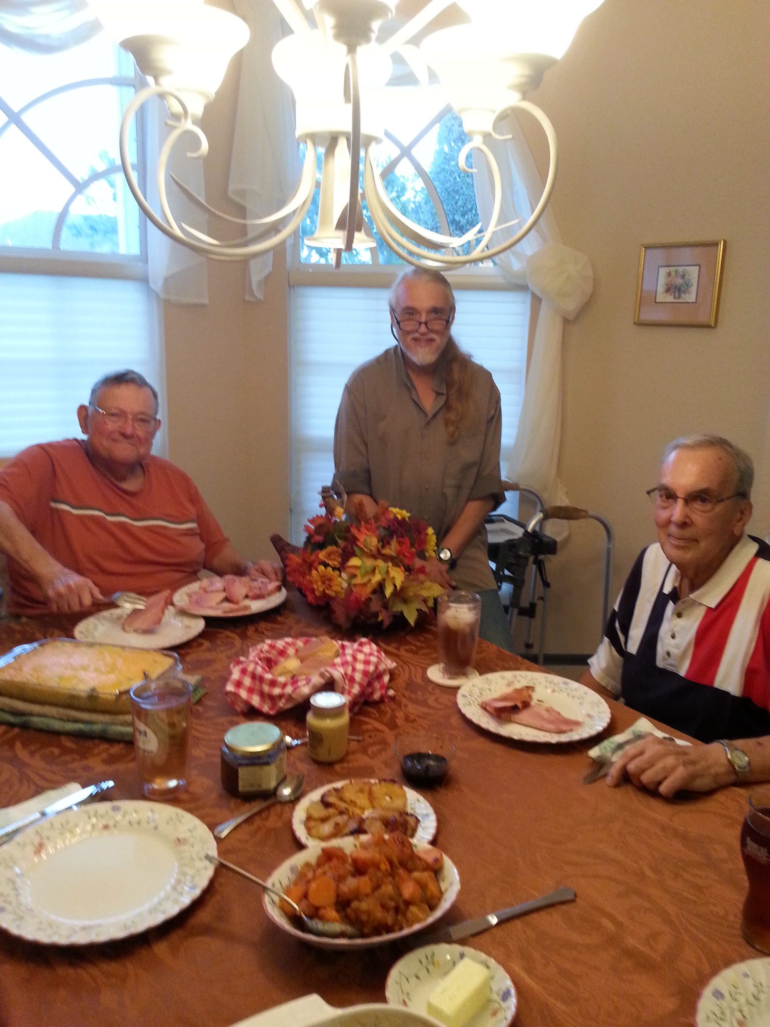 Thanksgiving 2017 with me, Pops and Jack