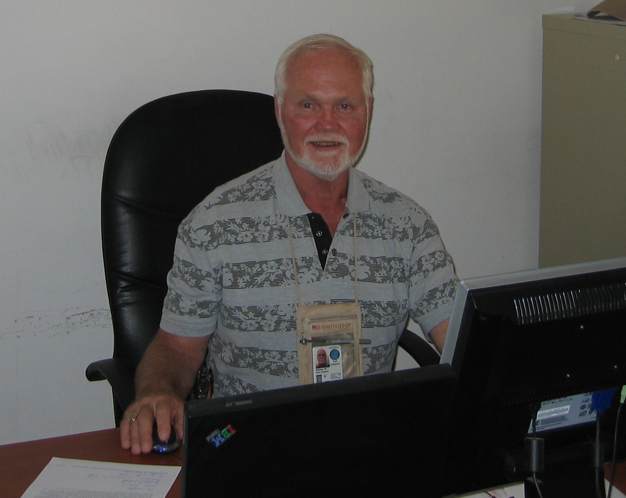 Ed in Baghdad July 2005