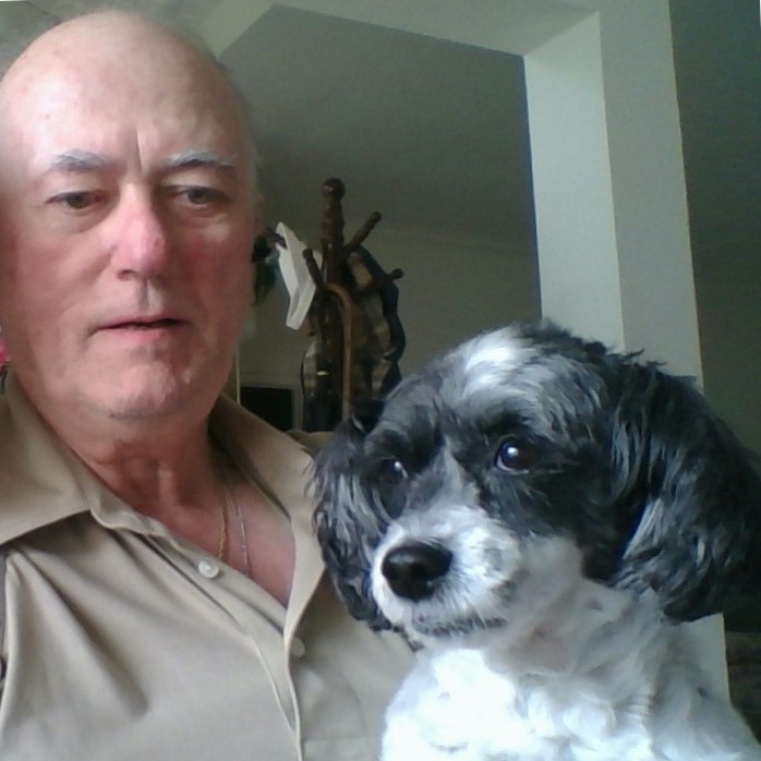 Lewis and his baby Princess