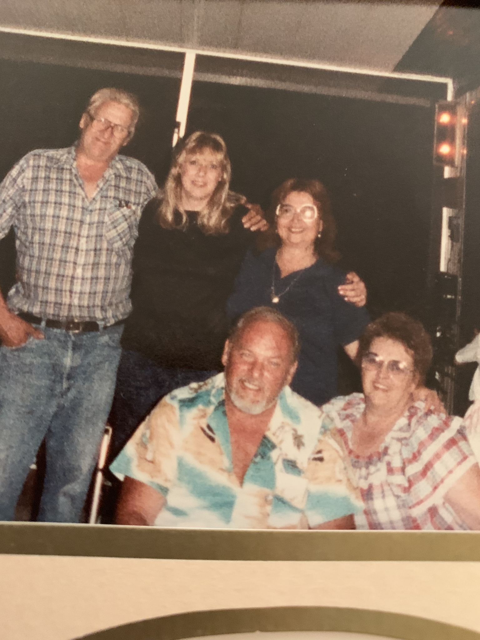 Uncle Roy ,me ,aunt Marie Uncle Bill and aunt Pauline<br />
On one of my trips to Florida you are  going to be truly missed . So sorry for your loss