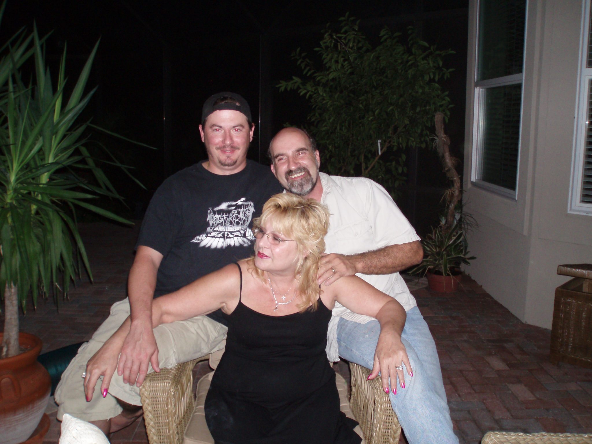 Dan, Aunt Patty, Cousin Chris
