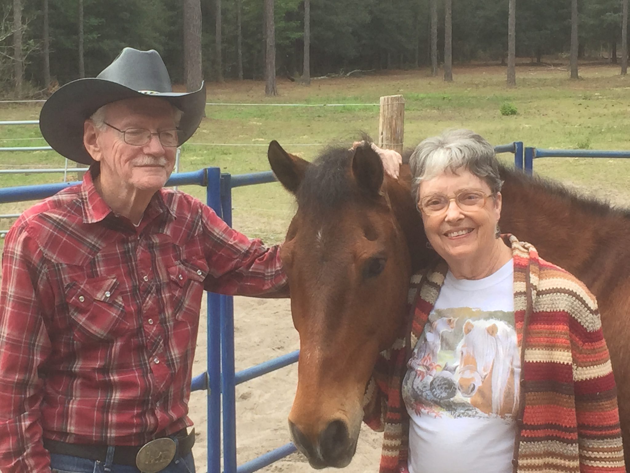 Paco with Dick and Diane. Thank you for sharing the love of Paco.