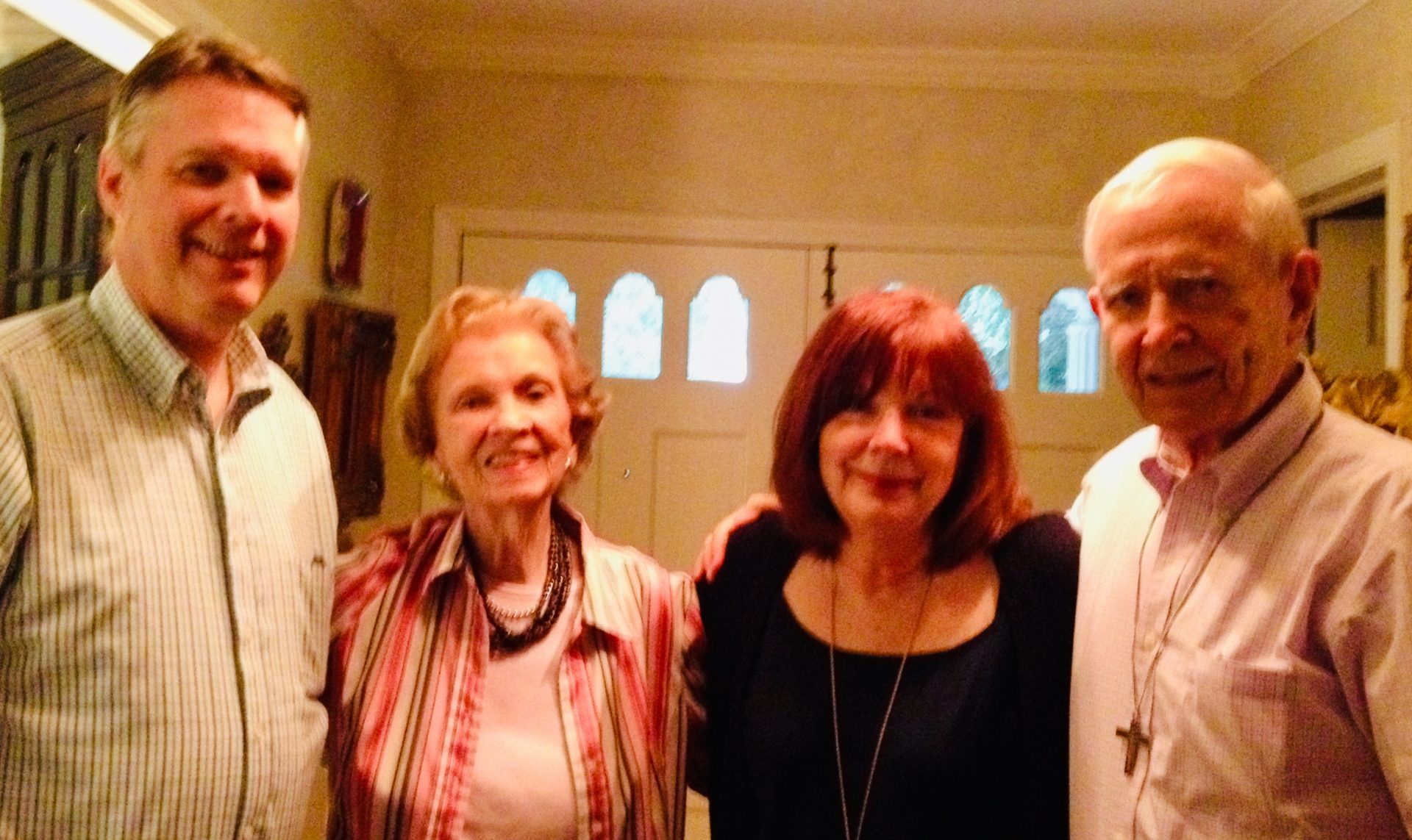 Mark & Cindi Sholander visiting Art & Alice in 2014.