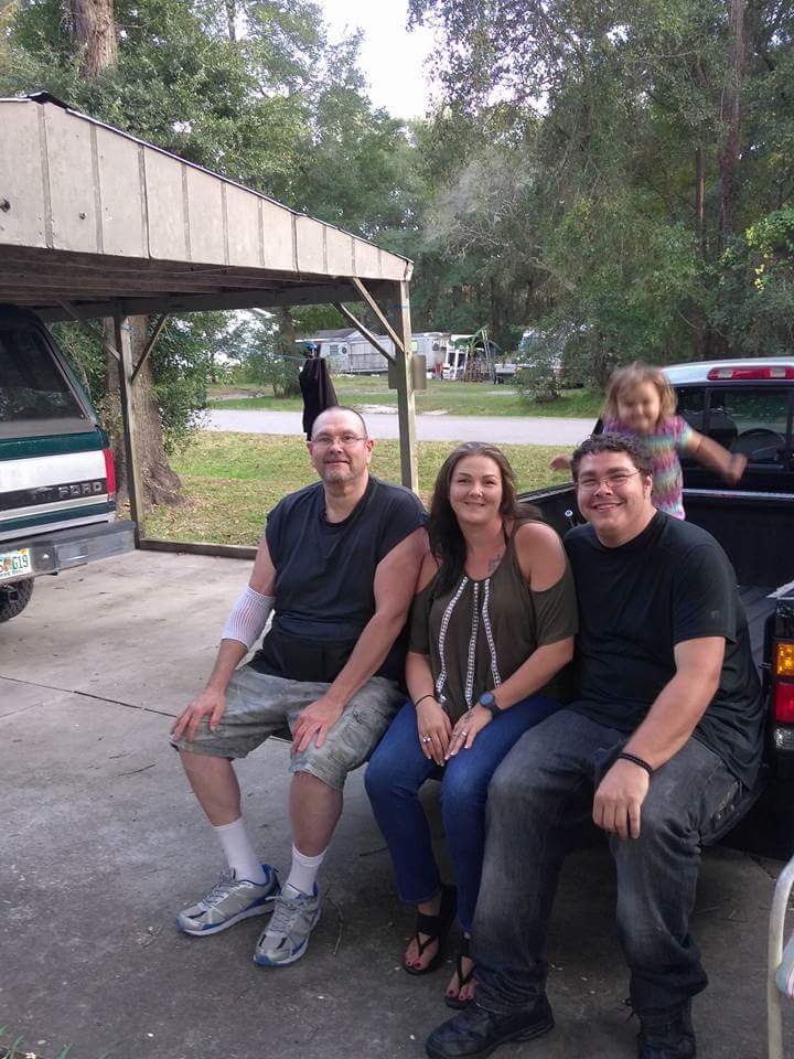 First son and daughter sharing time together