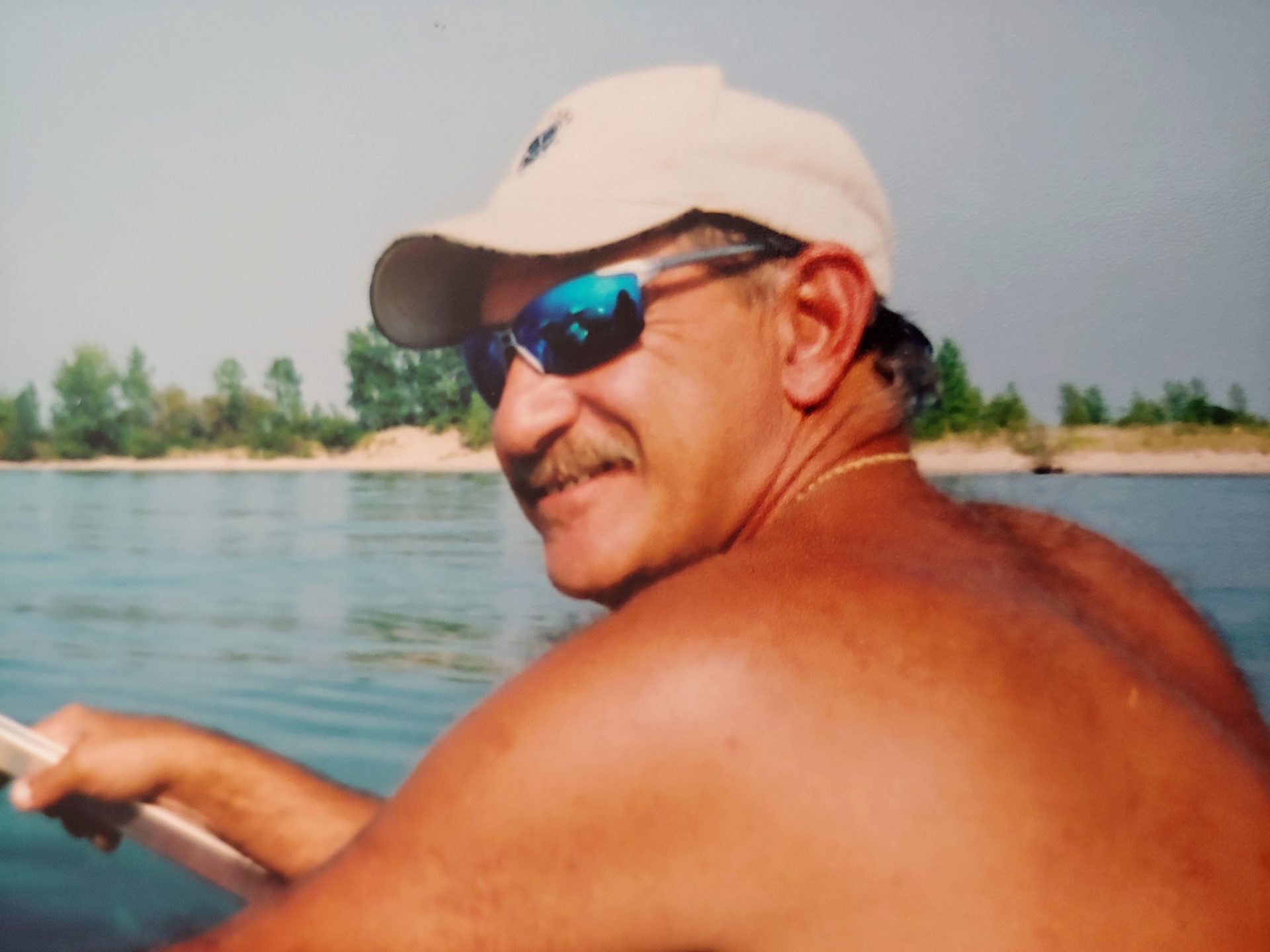 Bob sure did love the water and his boat.