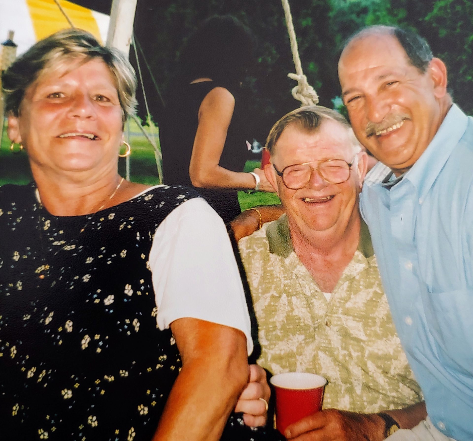 Bob with Fran and Jake. 2005
