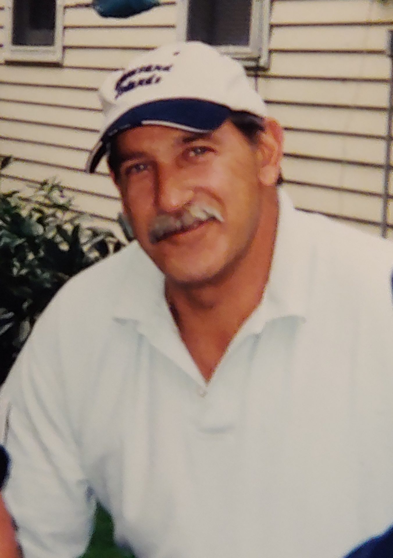 Bob at Gilbert's "pig" roast.  2003