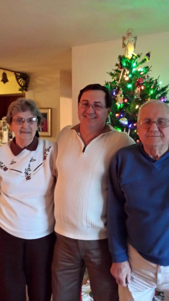 My Uncle "Cy" and Aunt Shirley......Aunt Shirley, cousin Bill, and my Uncle "Cy".