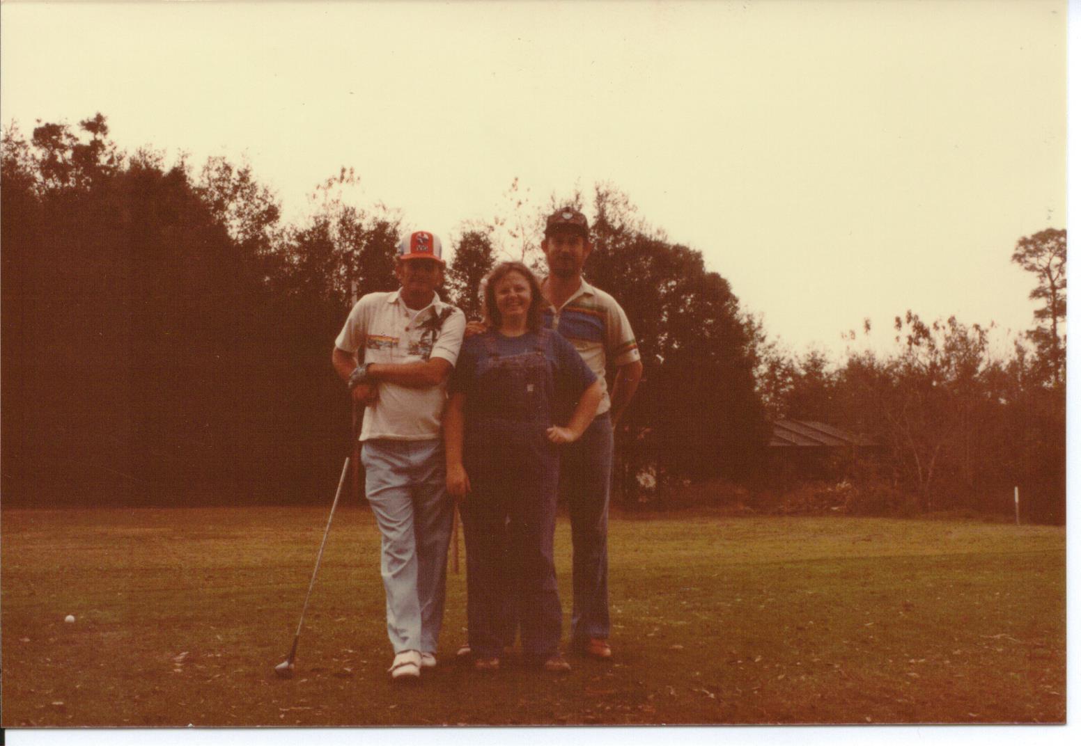 Bob, Ellen and Jerry. Mt. Plymouth Golf Course