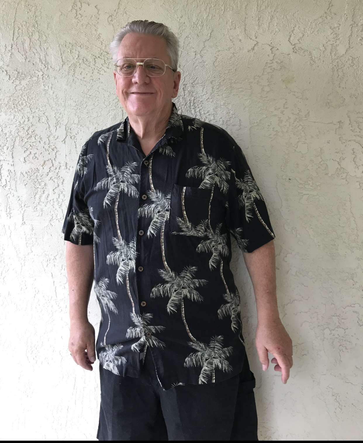 I believe this is 2017 at our new house! <br />
He always had that happy smile on his face once we moved away from Deland ❌♥️